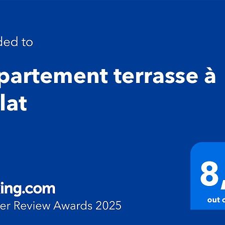 Appartement Terrasse A Sarlat Экстерьер фото