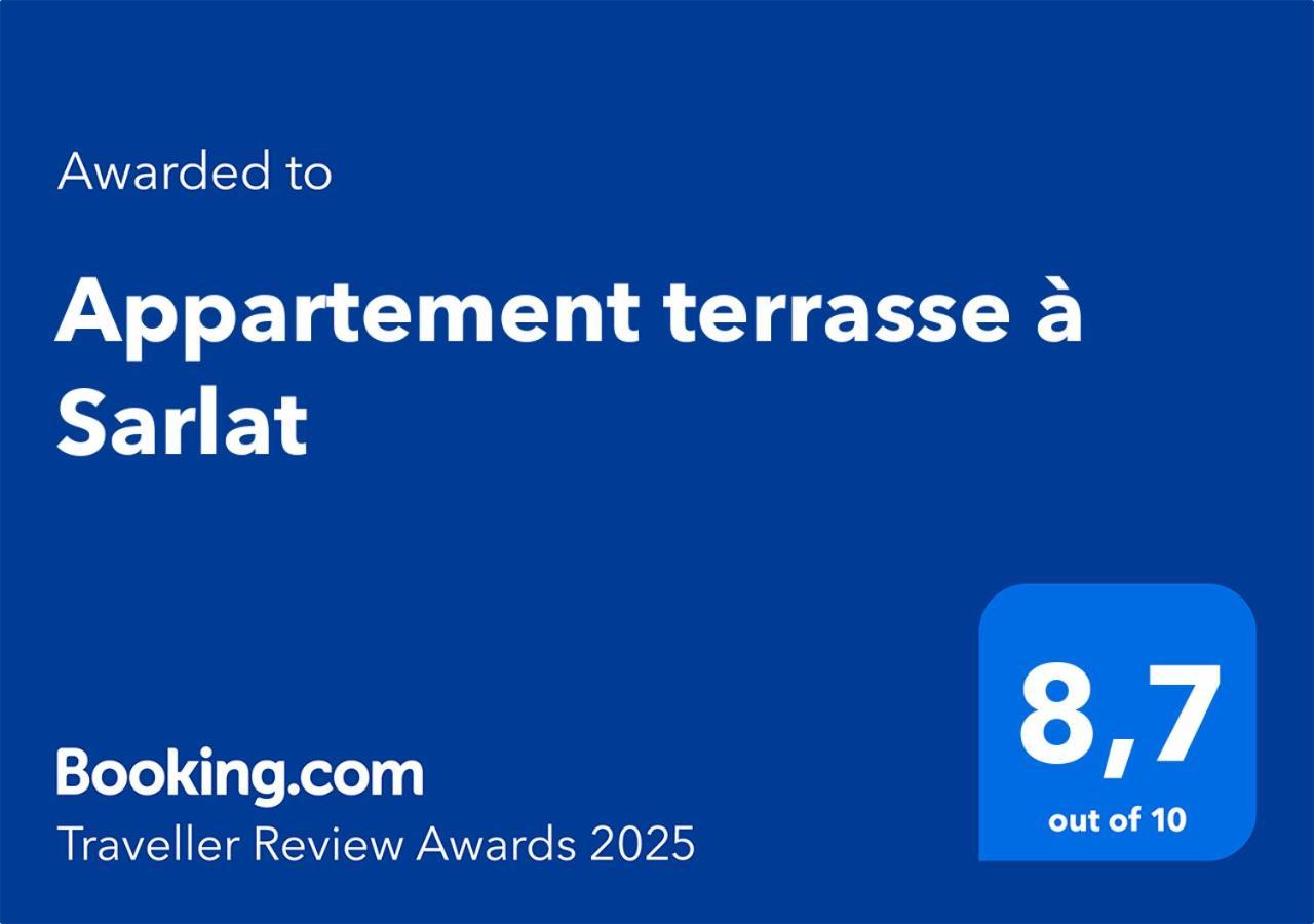 Appartement Terrasse A Sarlat Экстерьер фото